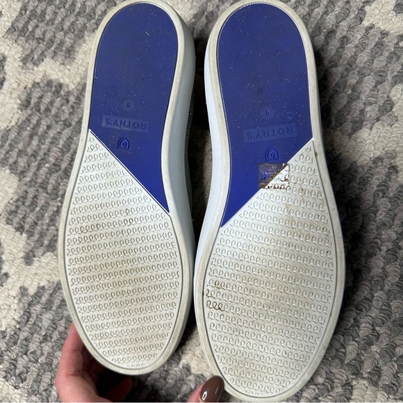 Rothy’s Original Slip On Sneaker in Anchor - Picture 8 of 9